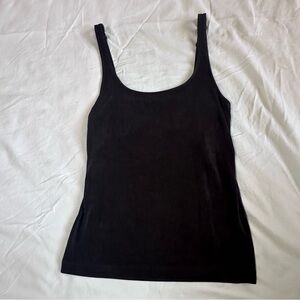 Chico's Travelers Black Tank Top - Size 0